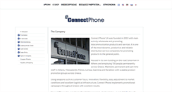 Desktop Screenshot of connectphone.gr